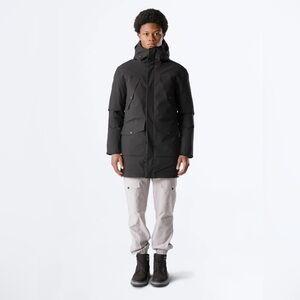 **NEW** MENS ISAORA DOWN STORM PARKA | Size M